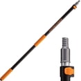 thumbnail image 1 of ft Long Telescopic Extension Pole Multipurpose Extendable Pole with Universal Twiston Metal Tip Lightweight and Sturdy Best Telescoping Pole for Painting Dusting and Wind, 1 of 7