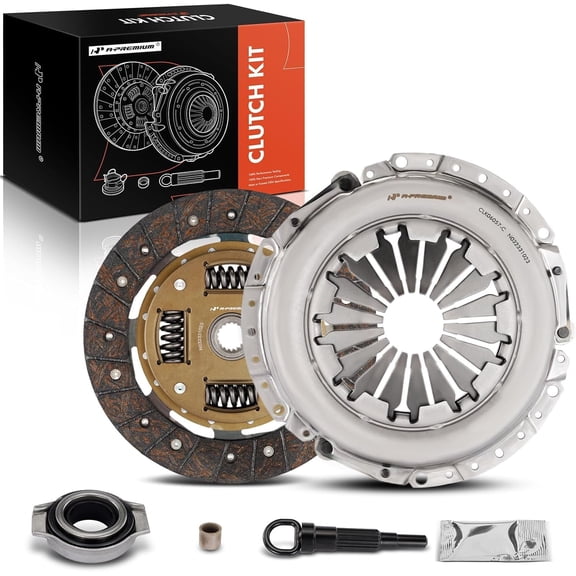 A-Premium Transmission Clutch Kit Set Compatible with Nissan Sentra 1991-1994 1998-2006 NX 1991-1993 200SX 1995-1998 & Infiniti G20 1991-1996 1999-2002 1.8L 2.0L Replace# L06057