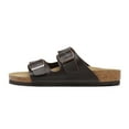 thumbnail image 5 of Bruno Marc Men's Cork footbed Sandal Beach Slides with Adjustable Buckle Straps, 5 of 6