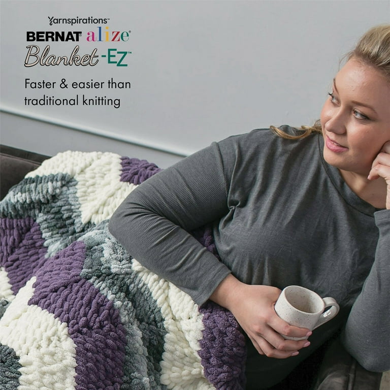 Cozy Cream Bernat Blanket for Ultimate Comfort
