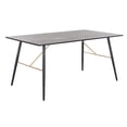 thumbnail image 1 of Mesa Comedor Desayunador 160x90cm Mundo In  Antecomedor Luxo Negro, 1 of 8