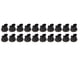 thumbnail image 5 of Protectores de suelo para patas de silla Bling Bling 20 piezas Silicona, 5 of 12