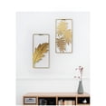 thumbnail image 4 of Zhuge Metal Wall Art Decor for Living Room, Home Decor Living Room Wall Decor, Silhouette Wall Art(Golden), 4 of 5
