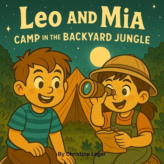 Leo and Mia Camp in the Backyard Jungle, (Paperback)
