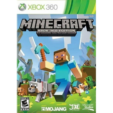 Minecraft Xbox 360 Edition, Microsoft, Xbox 360, (Best Xbox 360 Games For 4 Players)