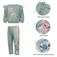 thumbnail image 5 of Disney Clothes Baby Girls Sweatshirt & Pants Set – Jessie, Winnie the Pooh, Marie, Lilo & Stitch, Minnie Mouse Outfit Set (12M–24M), 5 of 7