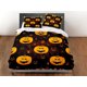 thumbnail image 3 of Calabaza y murciélagos de Halloween tamaño completo ropa de cama y funda de almohada, funda nórdica Dorm Set, 3 of 4