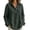 Army Green, variant on Womens Fleece Pullover Sherpa Fuzzy Button Up Sweatshirts Oversized Long Sleeve Henley Collared Top Cozy Polar Fleece Jackets for Outdoor Wear