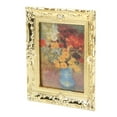 thumbnail image 4 of Miniatures Art Painting, Decoration Simulation Model Flower Pattern Dollhouse Oil Painting Gold Frame  For Living Room, 4 of 8
