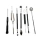 thumbnail image 1 of Kits de herramientas de reparación de saxofones Accesorios Suministros Mantenimiento Especial Portátil Fácil 7 piezas negro, 1 of 9