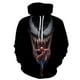 thumbnail image 3 of Nueva sudadera con capucha para hombre con estampado 3D con patrón de Marvel Venom para otoño e invierno, sudadera con capucha informal de hip-hop callejero de moda para hombre, 3 of 4
