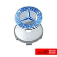 thumbnail image 1 of 56/60mm Car Wheel Hub Cap Auto Emblem Stickers Refit Accessories For Mercedes Benz G S R C E B A Class GLA GLK E300 S200 C180 For Mercedes blue, 1 of 6