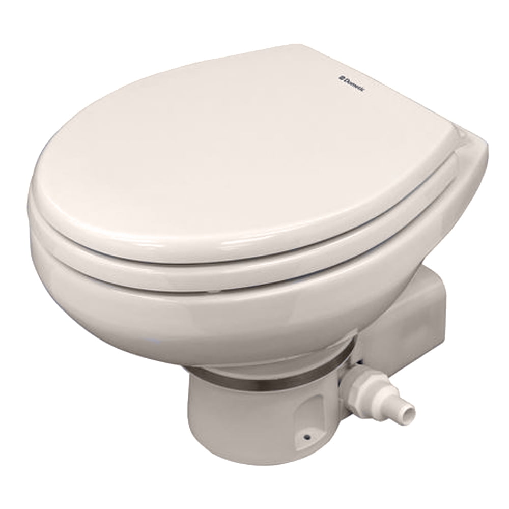 Dometic MasterFlush 7160 Bone Electric Macerating Toilet 12V w/Orbit