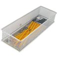 thumbnail image 1 of Design Ideas Mesh Drawer Store, Silver, 3 by 9-Inch (120919), 1 of 4