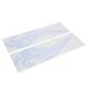 thumbnail image 4 of Car Hood Decal for Car Decorations 2Pcs Blue PVC Flame Design Vinyl Sticker, 4 of 5
