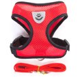 thumbnail image 4 of Dog Vest Leash Mesh Cat Harness Pulling Rope Chest Strap Breathable Pet Supply, 4 of 8