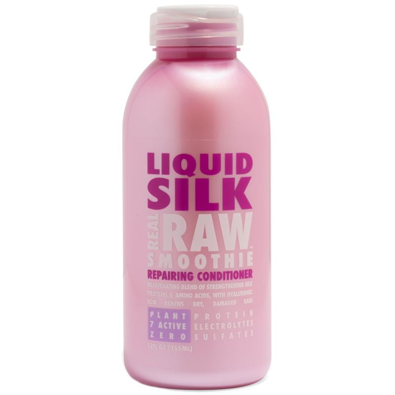 Real Raw Shampoothie Smoothie Liquid Silk Repairing Conditioner,12 fl oz