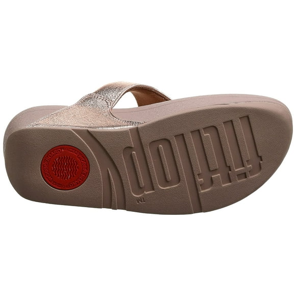 FitFlop Women's Lulu Toe Post-Leather Flip-Flop