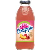 Snapple Raspberry Peach, All Natural, 16 Fl Oz (Pack of 8, Total of 128 ...