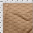 thumbnail image 3 of oneOone Polyester Spandex Brown Fabric Quatrefoil Craft Projects Decor Fabric Printed By The Yard 56 Inch Wide, 3 of 4