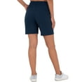 thumbnail image 2 of Athletic Works Women's French Terry Athleisure 7" Drawstring Short, 2 of 6