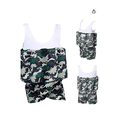 thumbnail image 2 of Traje Flotante para Bebé Traje De Baño De Una Pieza con Flotadores Ajustables Traje De Verano para Principiantes Natación Niños Niñas De 1 A 6 Años,S-100CM Rojo Verde, 2 of 5