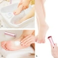 thumbnail image 4 of eléctricas Herramientas de pedicura recargables Amoladora de pies Talones agrietados Depurador portátil para hombres Mujeres Uso , Rosado Yinane limas eléctricas para pies, 4 of 8
