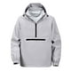 thumbnail image 1 of Sudadera con capucha para hombre, lisa, con cremallera, cuello redondo, manga larga, sudadera con capucha, camiseta, blusa, blusa de poliéster para hombre, 1 of 6