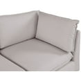thumbnail image 5 of Meridian Furniture Mackenzie Beige Durable Linen Textured Modular Sectional, 5 of 9