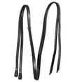 thumbnail image 5 of 3/4 In x 8 ft Hilason Western Horse Tack Leather Split Rein Black, 5 of 5
