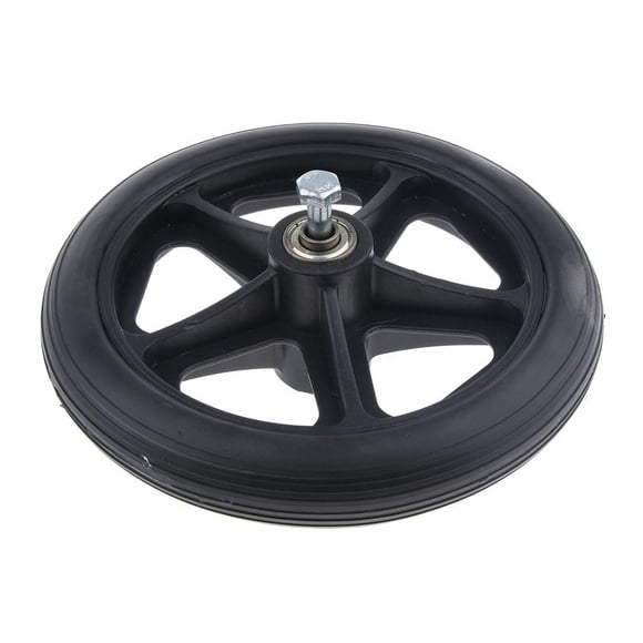 Piezas de Repuesto de Giratorias Delanteras Duraderas para Sillas de Ruedas Accesorios para Herramientas 7 pulgadas Yinane Silla de ruedas