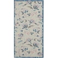 thumbnail image 2 of Nourison Bliss Transitional Floral Ivory/Multicolor 2' x 4' Area Rug, (2' x 4'), 2 of 6