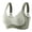 Green(1PC), variant on Gymayou Women Wireless Seamless Support Bra No Underwire Full Coverage Push Up Gathered Sports Bra Shockproof Everyday Comfort Bralette Beige(1PC) L