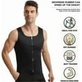 thumbnail image 4 of Gynecomastia Compress Zipper Vest, Compression Shirt Men, Compression Tank Top Men, 4 of 5