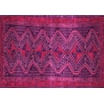 thumbnail image 1 of Ahgly Company Indoor Rectangle Persian Pink Traditional Area Rugs, 8' x 12', 1 of 4