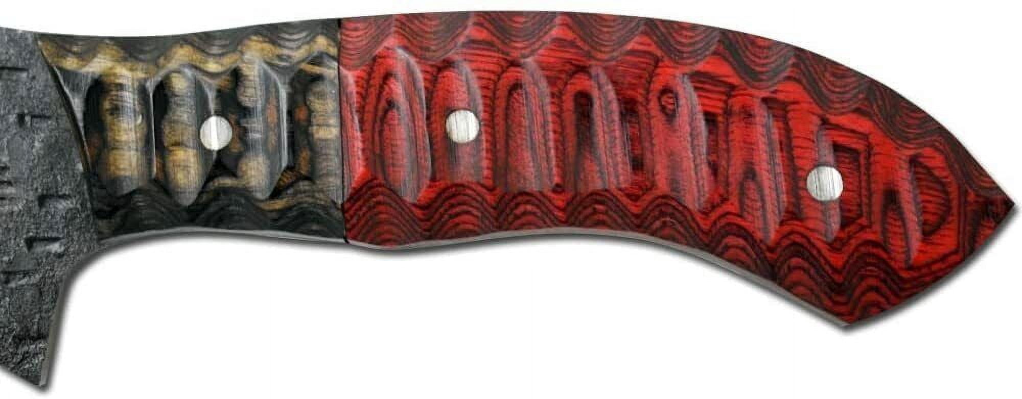 Wild Turkey Handmade 1075 High Carbon Steel Blade Axe Hatchet Chopping Cleaver