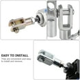 thumbnail image 3 of MasteelfCA 5 Pcs SC Air Cylinder Rod Clevis End Y Shape Female Thread Cylinder Connectors, 3 of 7