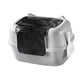 thumbnail image 4 of Caja de arena para gatos totalmente cubierta, bandeja de arena, orinal convertible fácil de instalar, inodoro con capucha para baño, hogar y dormitori Gris, 4 of 8