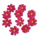 thumbnail image 5 of 20 flores artificiales de margarita, cabezas de flores falsas para decoración floral Rosa rojo + rosa, 5 of 9