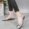 thumbnail image 3 of Womens Fashion Flats Shoes Casual Round Toe Business Work Shoes Dressy Comfortable Slip on Shoes, 3 of 3