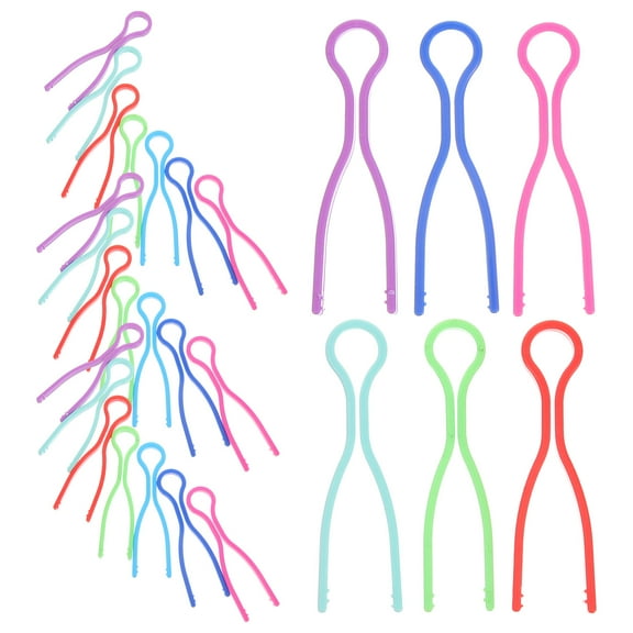 WHAMVOX 50Pcs Assorted Color Bobbin Thread Clips Sewing Supplies For Mothers And Diy Projects