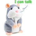 thumbnail image 5 of Talking Hamster Plush Toy Repeat What You Say Funny Kids Stuffed Interactive Toy, 5 of 5