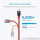 thumbnail image 2 of Cable USB-C Anker USB 3.0 90cm Trenzado rojo A8168091, 2 of 4
