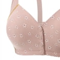 thumbnail image 3 of Gytharion Front Button Plus Size Bras for Women Wireless Push-up Bras Breathable Adjustable Everyday Bra,36B/C-46B/C, 3 of 4