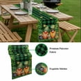 thumbnail image 5 of St. Patrick's Day Table Runner - 90 Inch Long, Kitchen Dining Table Runner Dresser Scarves, Lucky Shamrocks Harp Beer Farmhouse Plaid Farmhouse Decor for Coffee Tables Wedding Party Banquet, 5 of 8