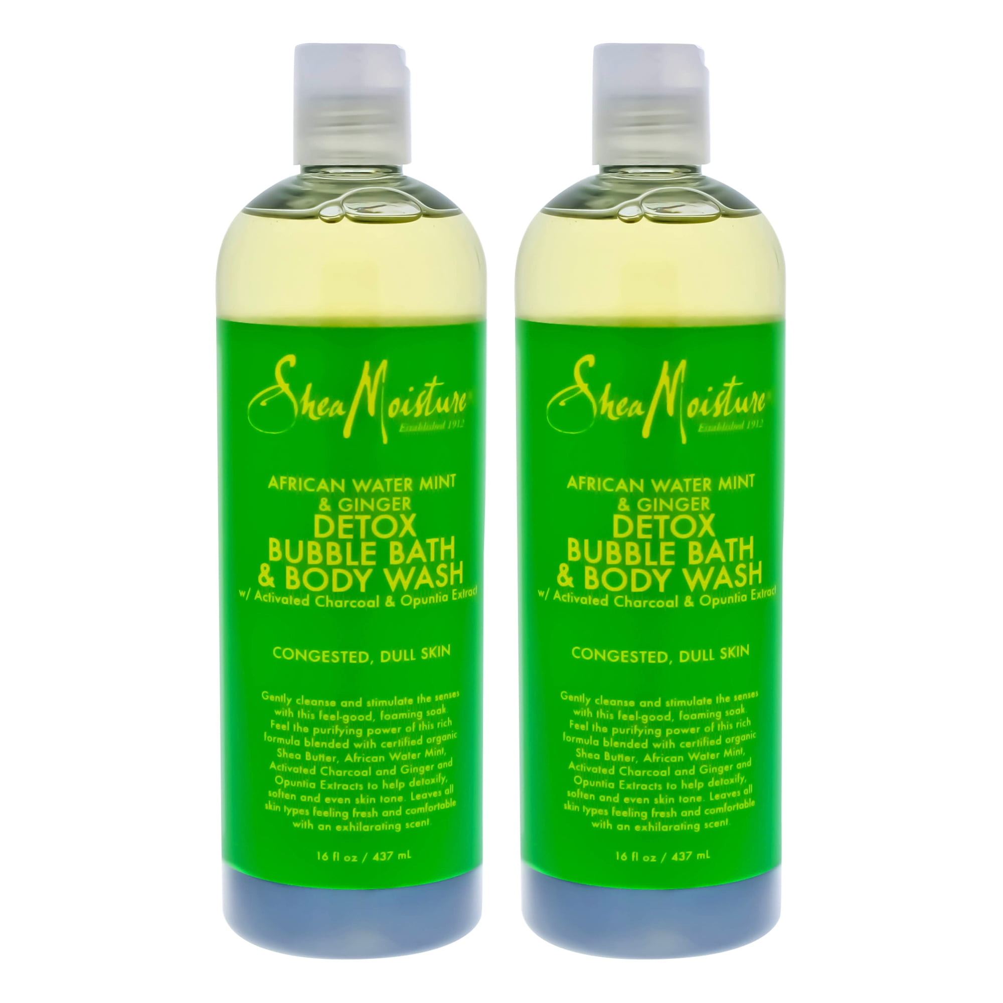 African Water Mint & Ginger Detox Bubble Bath & Body Wash by Shea
