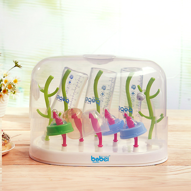 Infant Feeding Bottle Pacifier Drying Rack Countertop Drying Holder