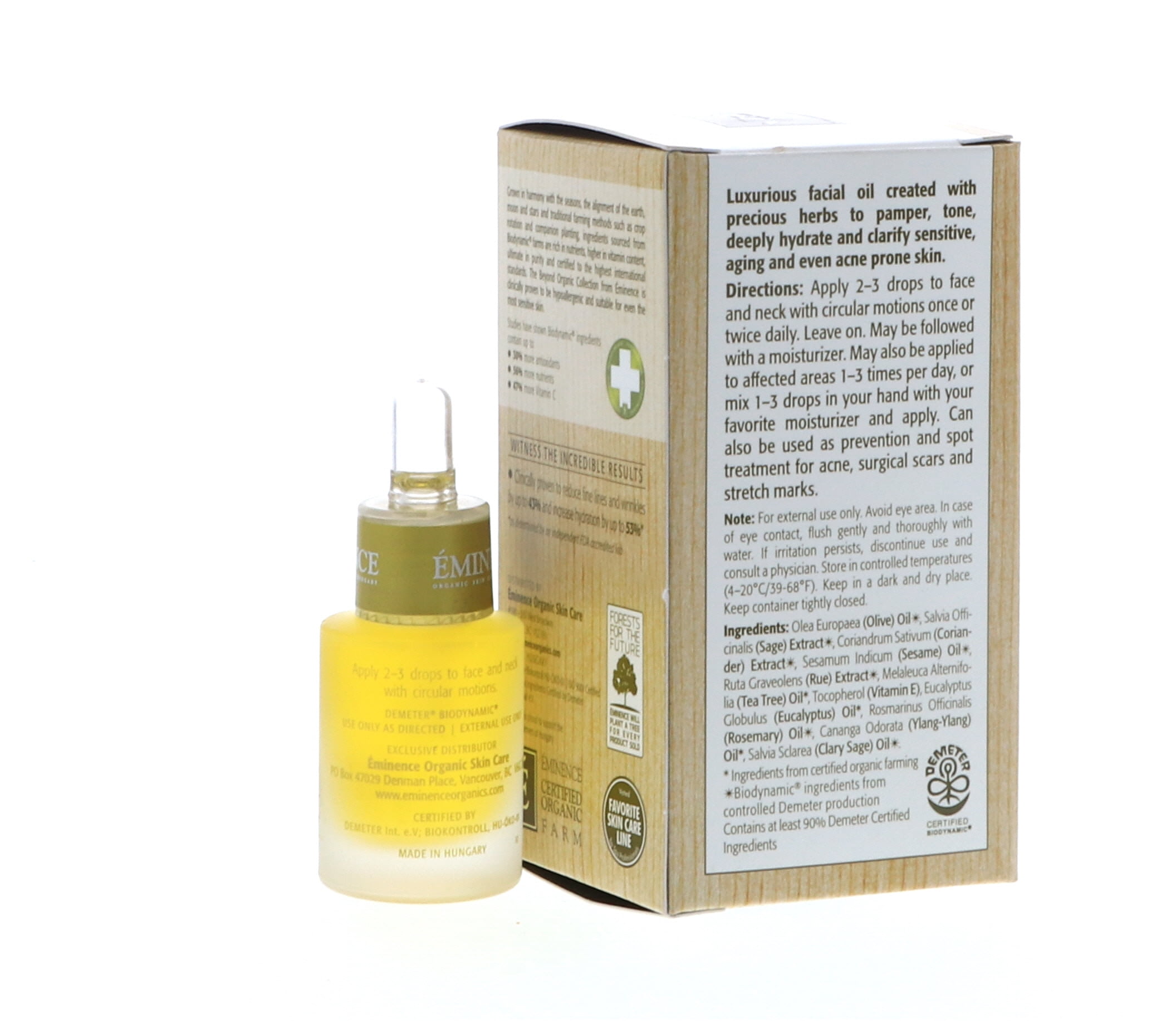 Eminence Facial Recovery Oil 0.5 oz