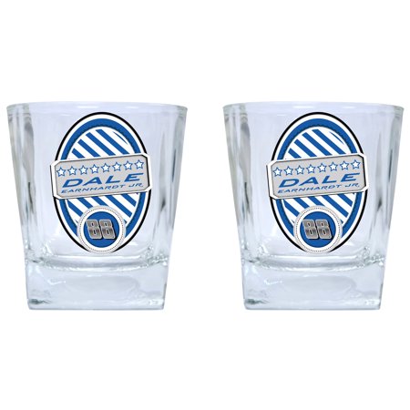 - Dale Earnhardt Jr. 8.5oz. Rocks Glass 2-Pack Set - No Size