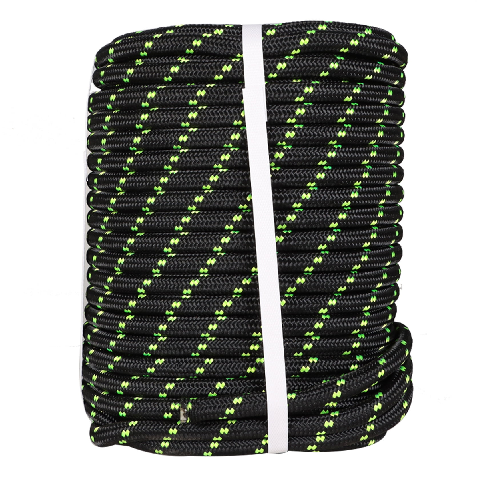 netuera 1/2 Inch by 100 Feet Double Braid Polyester Arborist Rigging Rope, Tree Rigging Line